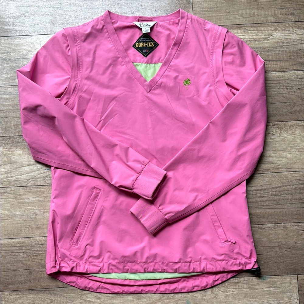 Lily Pulitzer Pink Gore-Tex Pullover